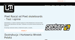 Desktop Screenshot of longboardmag.pl